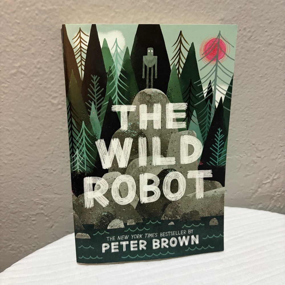 The Wild Robot Peter Brown Paperback Book First Trade Edition Middle Grade